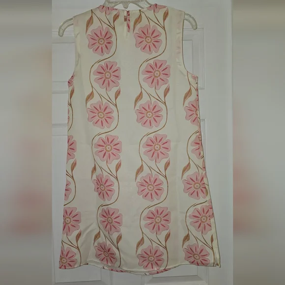 Commense Light Pink and White Dress - Picture 2 of 3